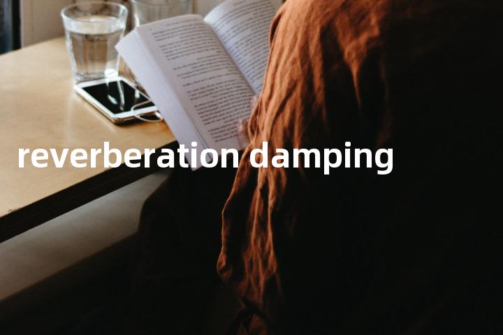 reverberation damping单词图解，单词释义场景配图