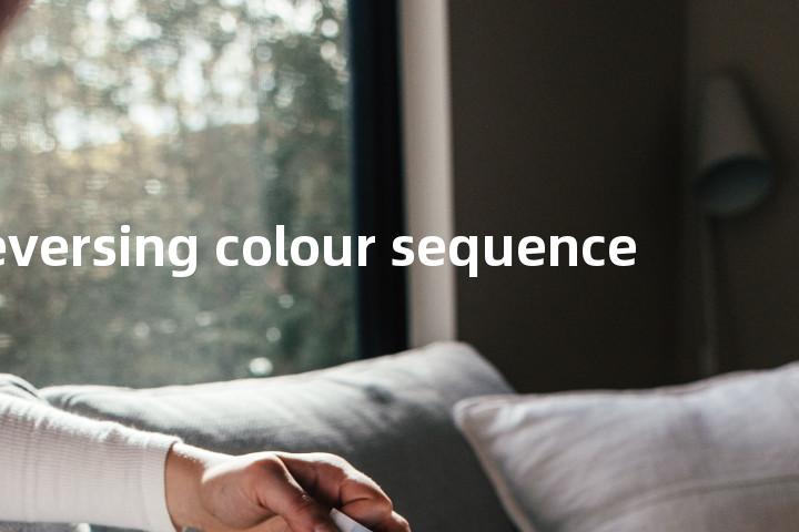 reversing colour sequence单词图解，单词释义场景配图