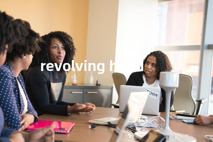 revolving head单词图解，单词释义场景配图