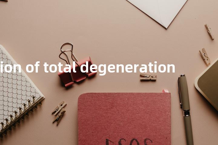 reaction of total degeneration单词图解，单词释义场景配图