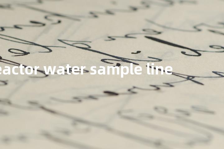 reactor water sample line单词图解，单词释义场景配图