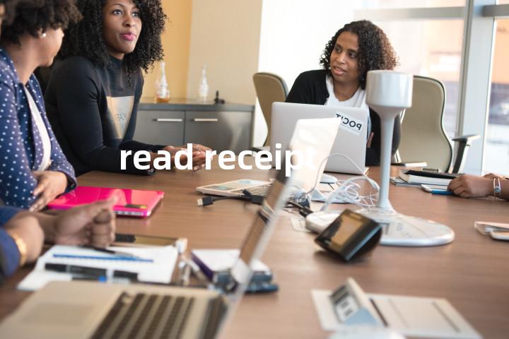 read receipt单词图解，单词释义场景配图