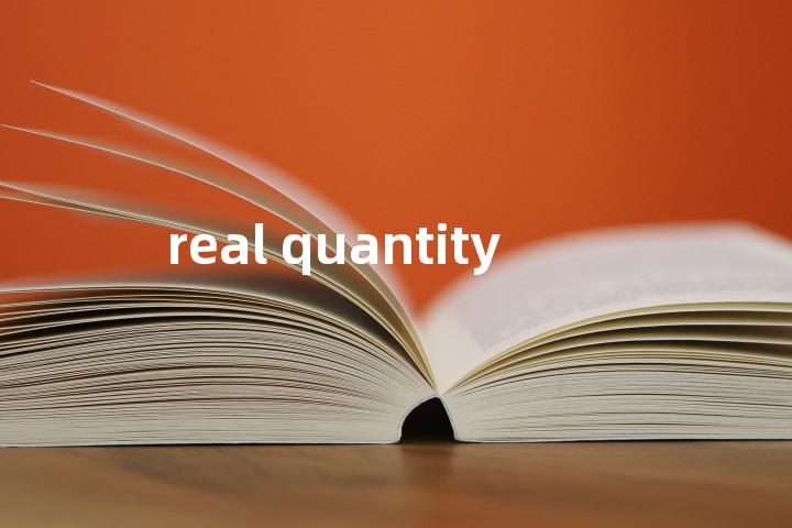 real quantity单词图解，单词释义场景配图