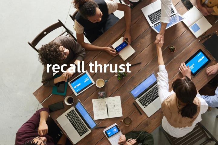 recall thrust单词图解，单词释义场景配图