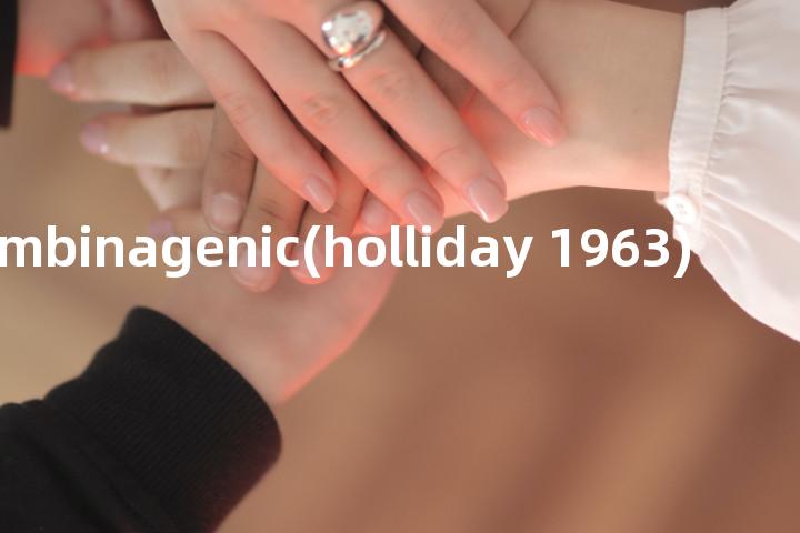 recombinagenic(holliday 1963)单词图解，单词释义场景配图