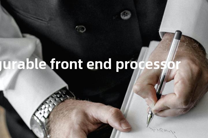 reconfigurable front end processor单词图解，单词释义场景配图