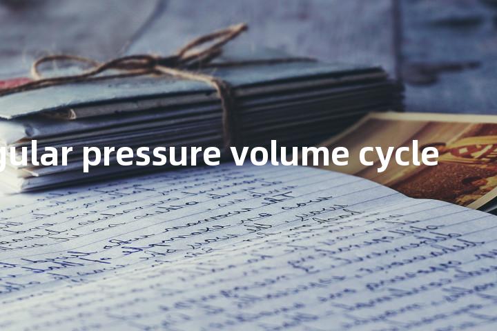rectangular pressure volume cycle单词图解，单词释义场景配图