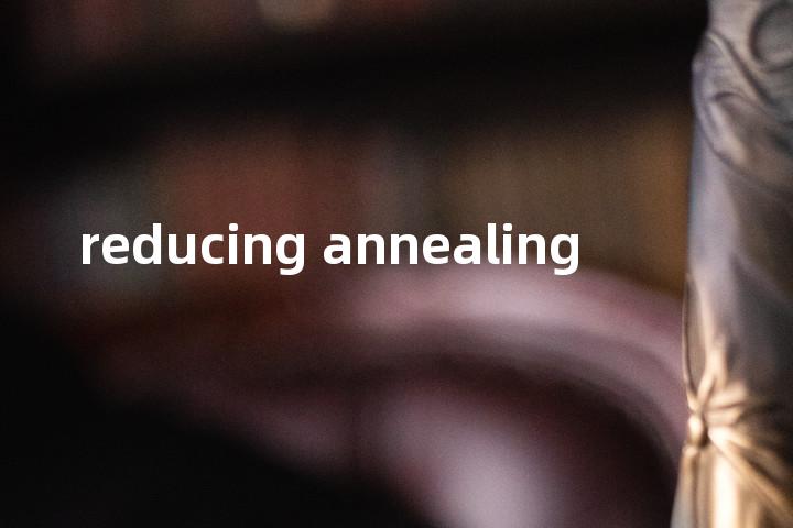 reducing annealing单词图解，单词释义场景配图