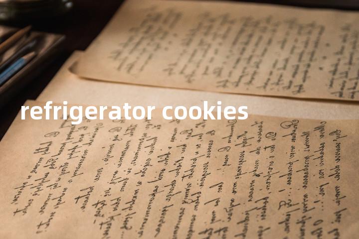 refrigerator cookies单词图解，单词释义场景配图