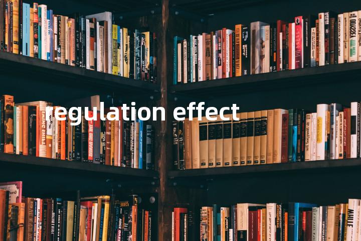 regulation effect单词图解，单词释义场景配图