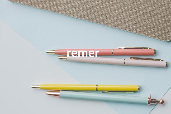 remer单词图解，单词释义场景配图