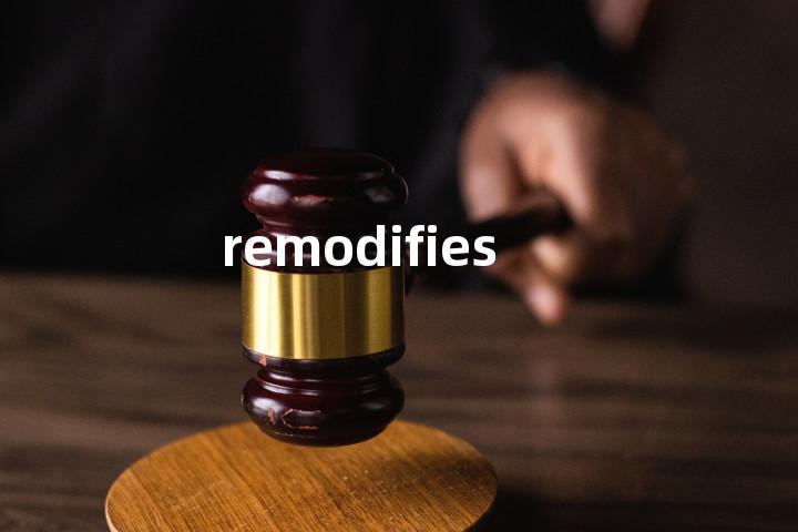 remodifies单词图解，单词释义场景配图