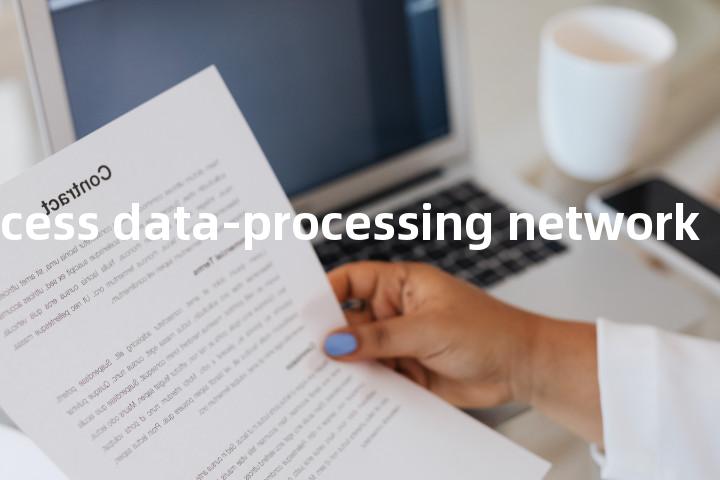 remote access data-processing network单词图解，单词释义场景配图