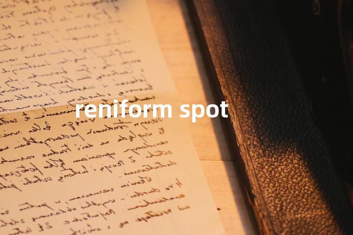 reniform spot单词图解，单词释义场景配图
