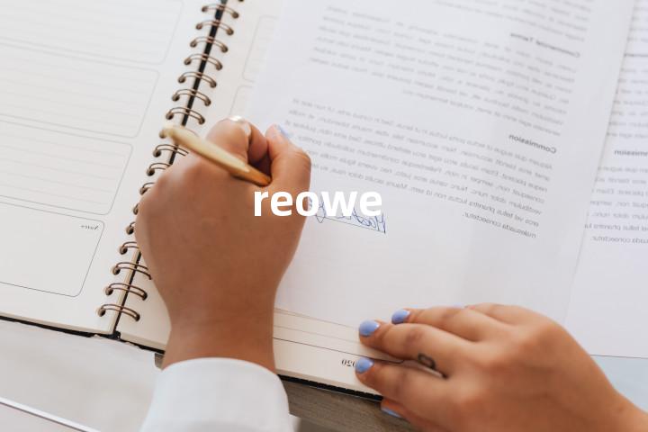 reowe单词图解，单词释义场景配图