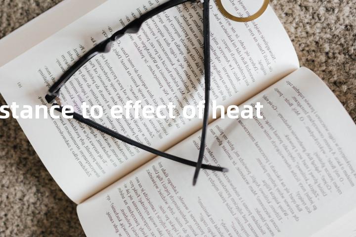 resistance to effect of heat单词图解，单词释义场景配图