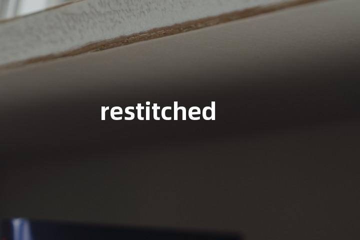restitched单词图解，单词释义场景配图
