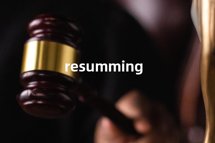 resumming单词图解，单词释义场景配图
