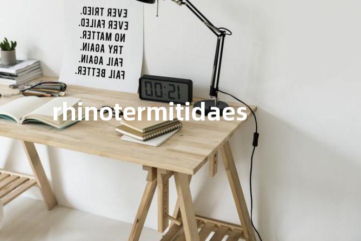 rhinotermitidaes单词图解，单词释义场景配图