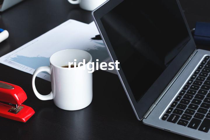 ridgiest单词图解，单词释义场景配图