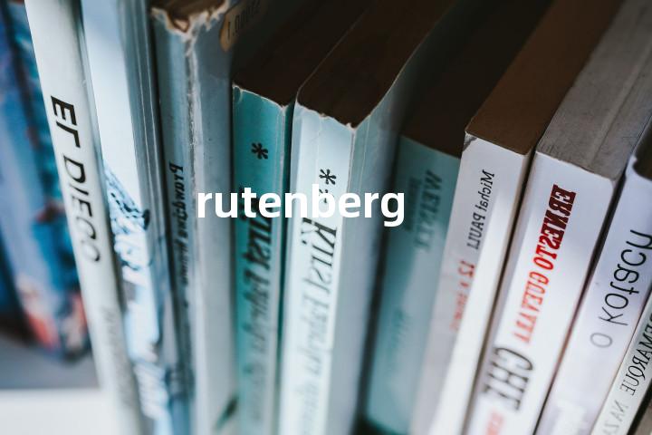 rutenberg单词图解，单词释义场景配图