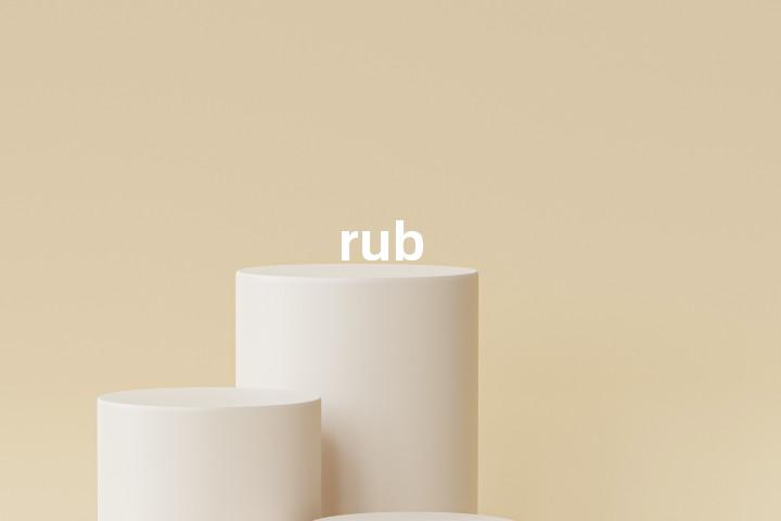 rub