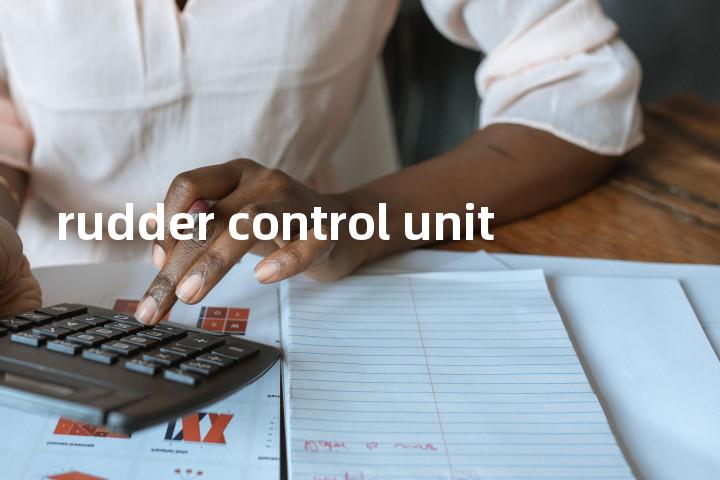 rudder control unit单词图解，单词释义场景配图