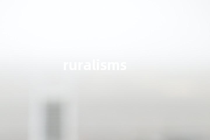 ruralisms单词图解，单词释义场景配图