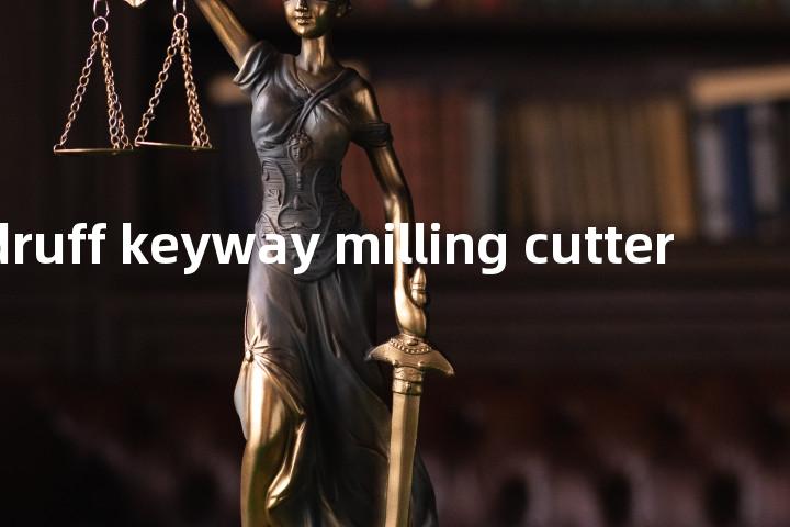 woodruff keyway milling cutter单词图解，单词释义场景配图