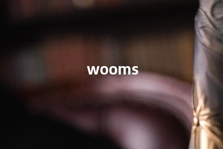 wooms单词图解，单词释义场景配图
