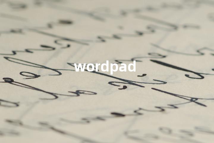 wordpad单词图解，单词释义场景配图