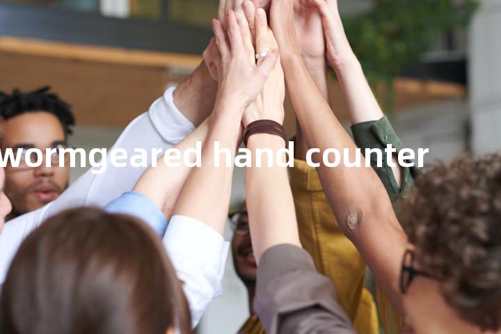 wormgeared hand counter单词图解，单词释义场景配图