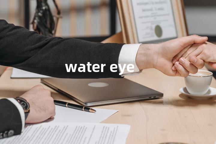 water eye单词图解，单词释义场景配图
