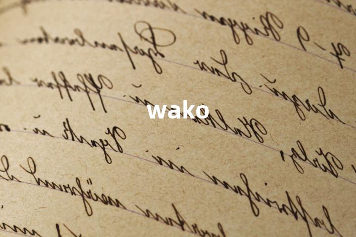 wako单词图解，单词释义场景配图