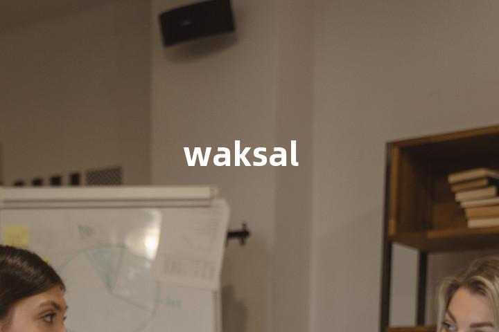 waksal单词图解，单词释义场景配图