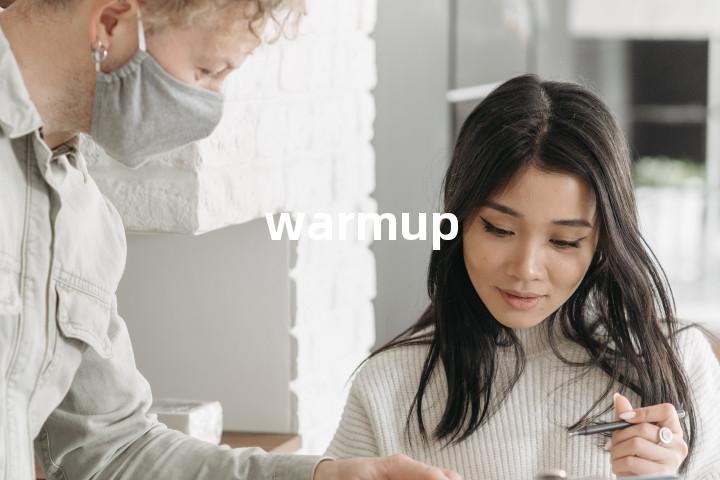 warmup单词图解，单词释义场景配图