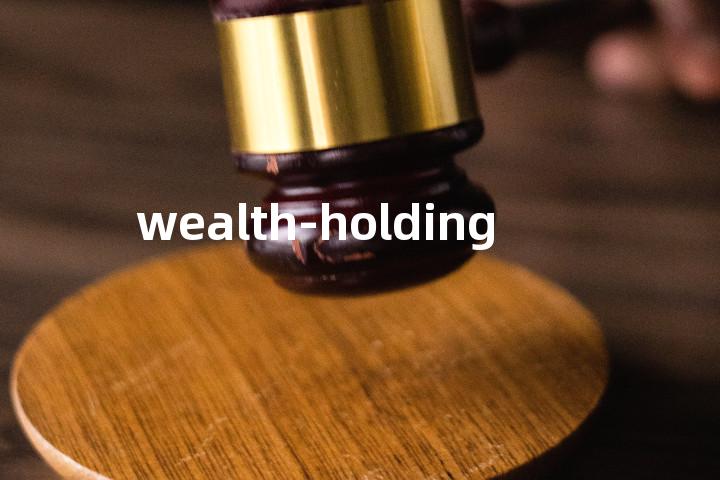 wealth-holding单词图解，单词释义场景配图