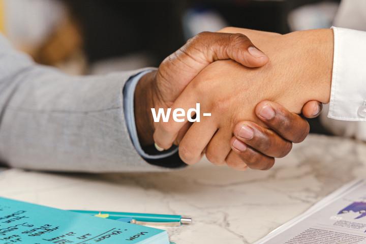 wed-单词图解，单词释义场景配图