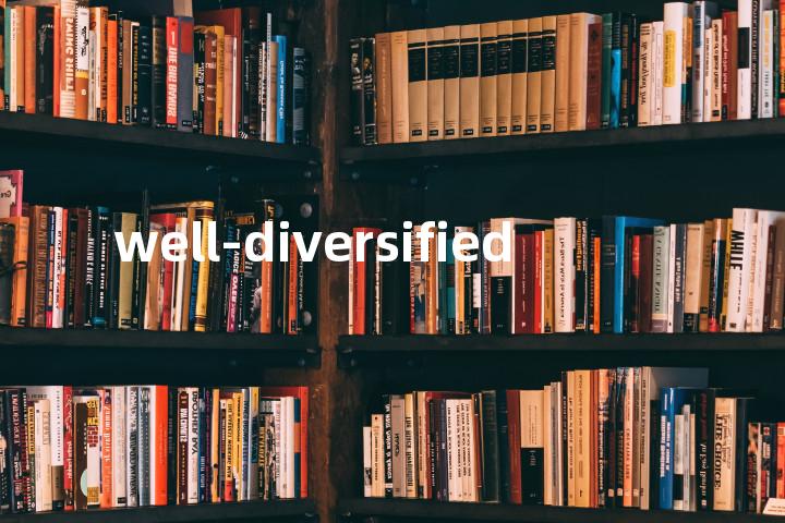 well-diversified单词图解，单词释义场景配图