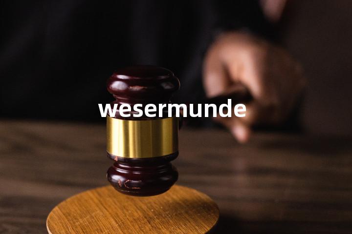wesermunde单词图解，单词释义场景配图