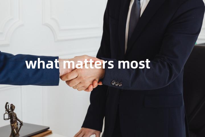 what matters most单词图解，单词释义场景配图