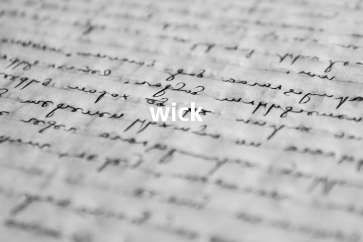 wick