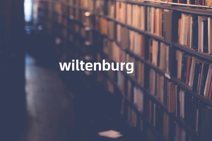 wiltenburg单词图解，单词释义场景配图