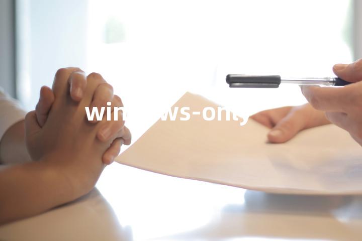 windows-only单词图解，单词释义场景配图