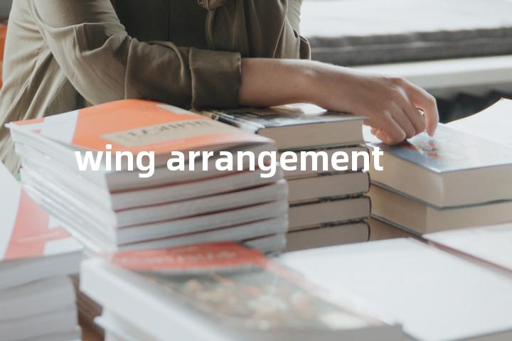 wing arrangement单词图解，单词释义场景配图