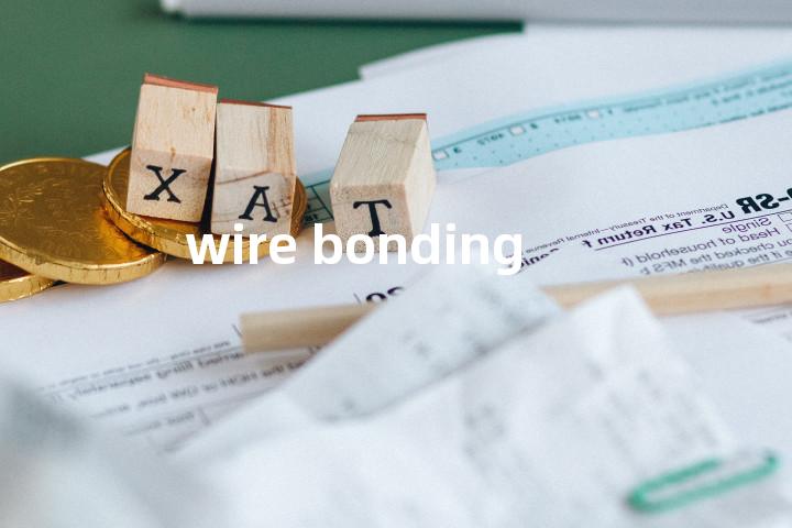wire bonding单词图解，单词释义场景配图