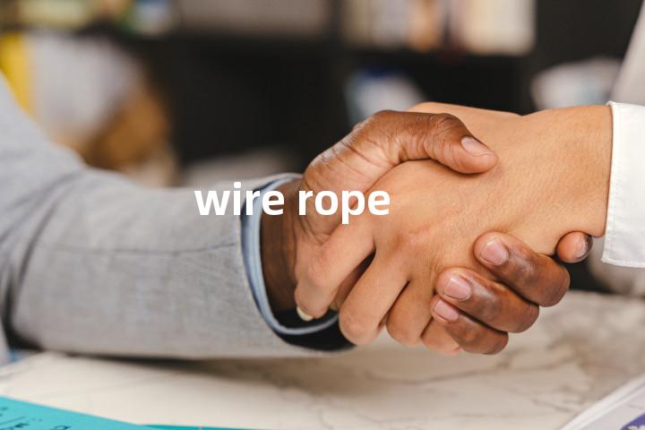wire rope单词图解，单词释义场景配图