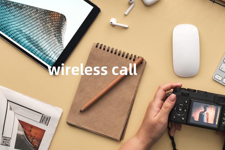 wireless call单词图解，单词释义场景配图