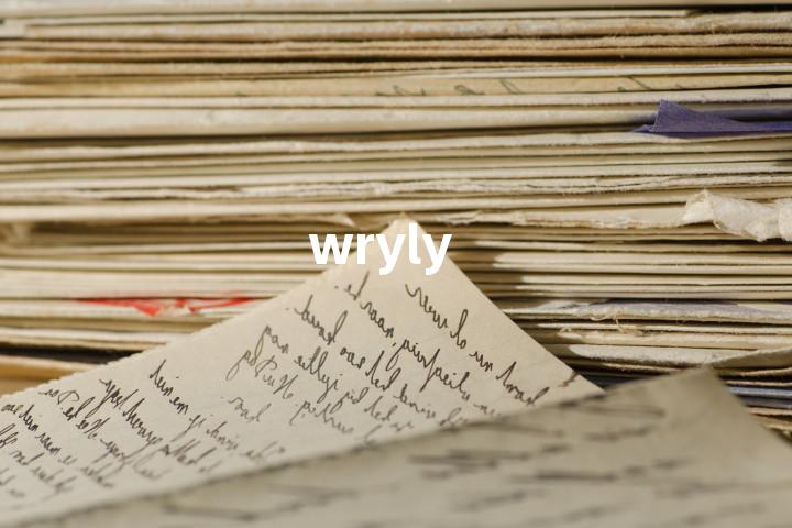 wryly