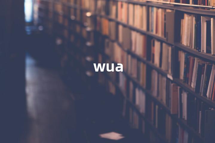 wua单词图解，单词释义场景配图